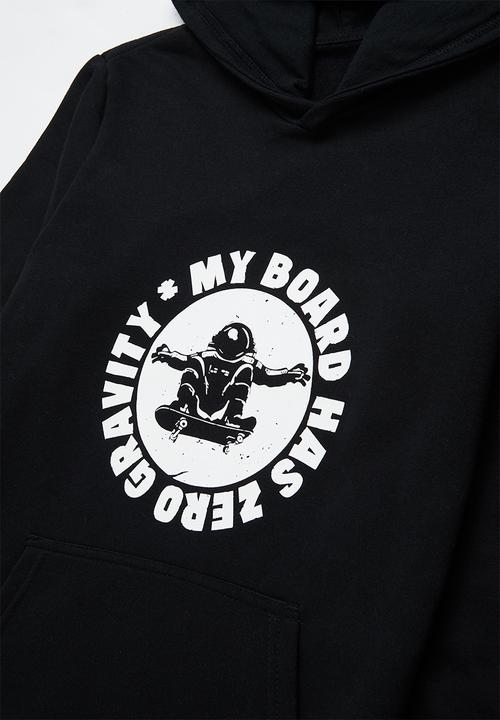 Rebel Republic - NASA hoodie & short set - black