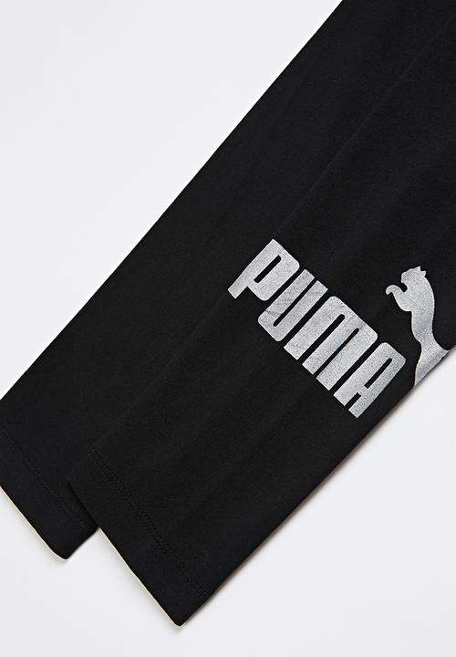 PUMA - Ess+ logo leggings g - puma black