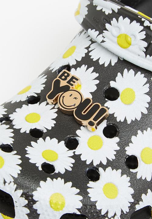 Crocs - Jibbitz elevated smiley charm3 - yellow