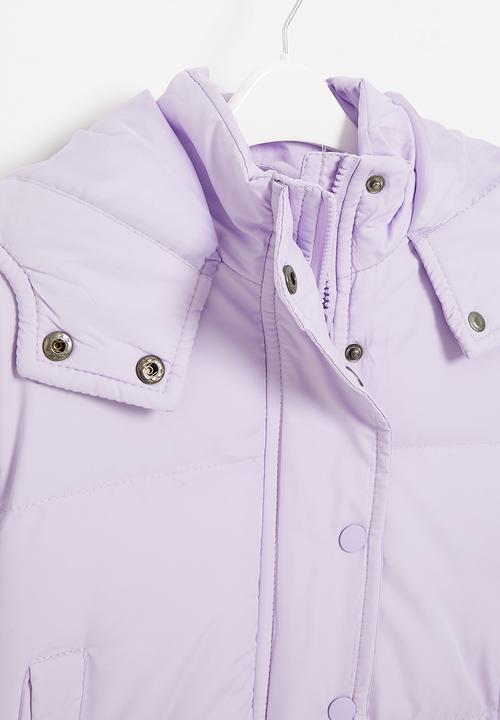 Ruby Tuesday - Girls padded puffer - lilac