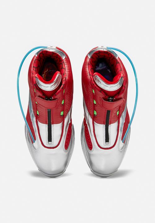 Reebok - Answer iv x power rangers fw21 - power red/silver met./solar lime