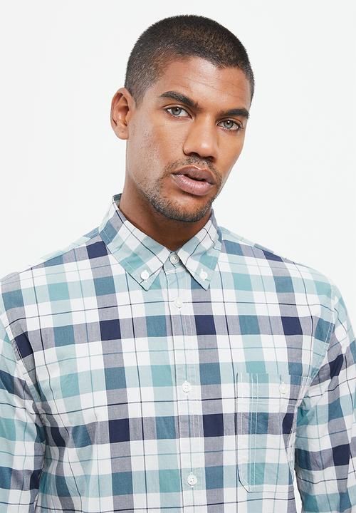 GUESS - Check long sleeve shirt - multi