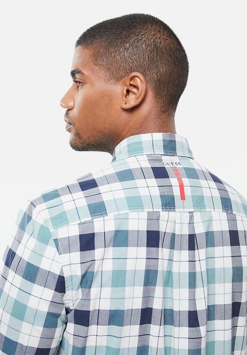 GUESS - Check long sleeve shirt - multi