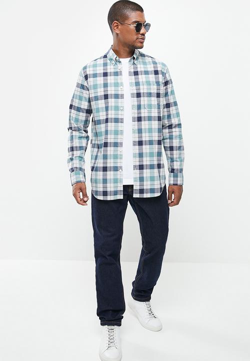 GUESS - Check long sleeve shirt - multi