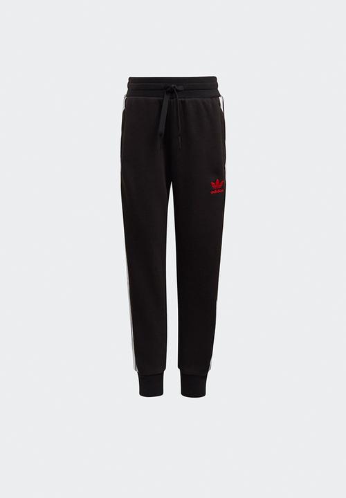 adidas Originals - Hoodie set - vivid red & black