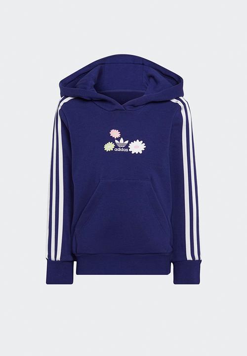adidas Originals - Hoodie set - legacy indigo & white 