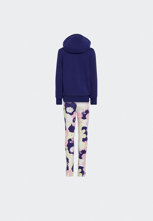 adidas Originals - Hoodie set - legacy indigo & white 