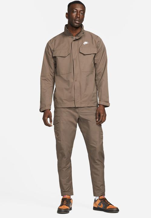 Nike - NSW Unlined Utility Cargo Trousers - ironstone & white