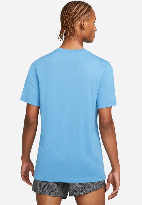 Nike - Dri-FIT Trail Running T-Shirt.- Dutch Blue