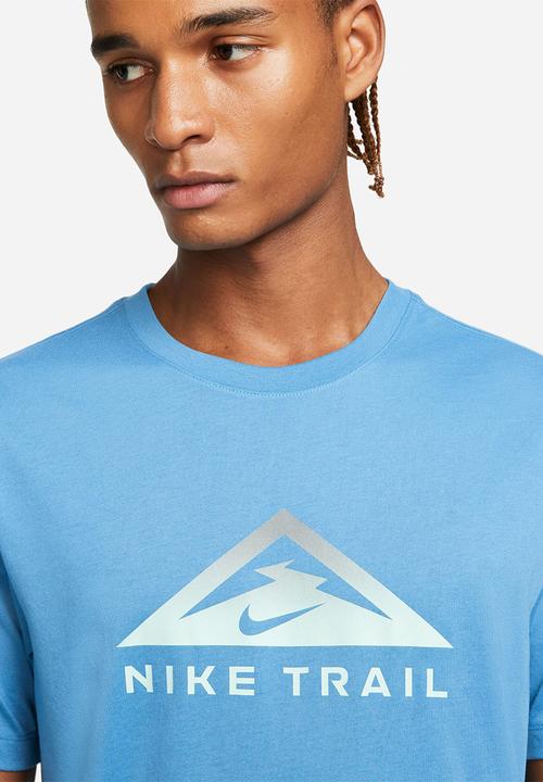 Nike - Dri-FIT Trail Running T-Shirt.- Dutch Blue