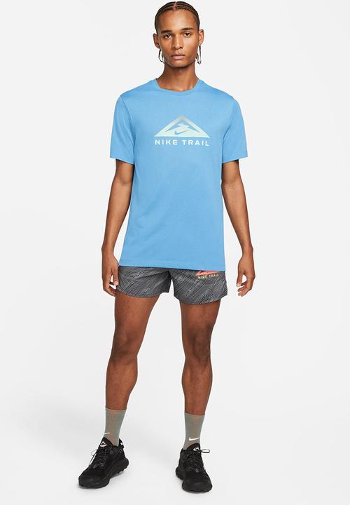Nike - Dri-FIT Trail Running T-Shirt.- Dutch Blue