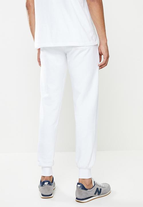 Ben Sherman - Target emb jogger - white