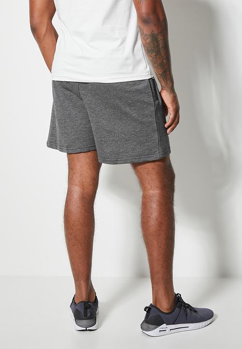 Superbalist - Mid length sport sweat shorts - black