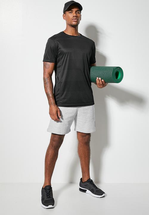 Superbalist - Mid length sport sweat shorts - light grey