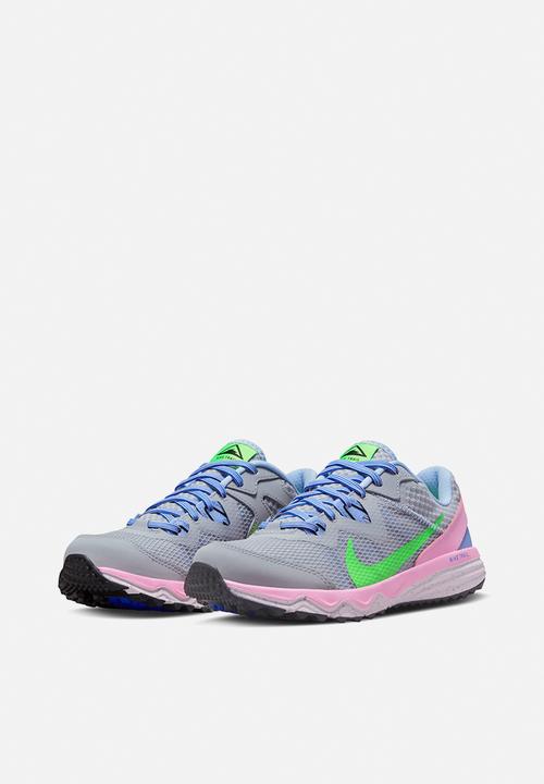 Nike - Nike juniper trail - wolf grey & green strike-light marine