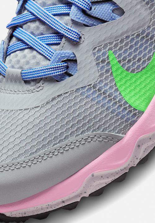 Nike - Nike juniper trail - wolf grey & green strike-light marine
