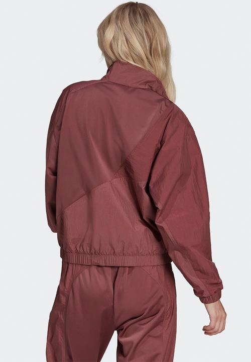 adidas Originals - Tricot french terry tracktop - crimson