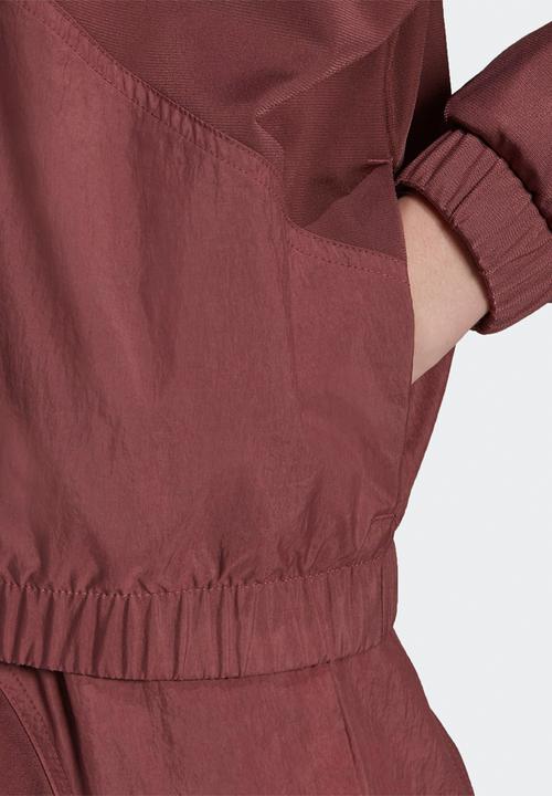 adidas Originals - Tricot french terry tracktop - crimson