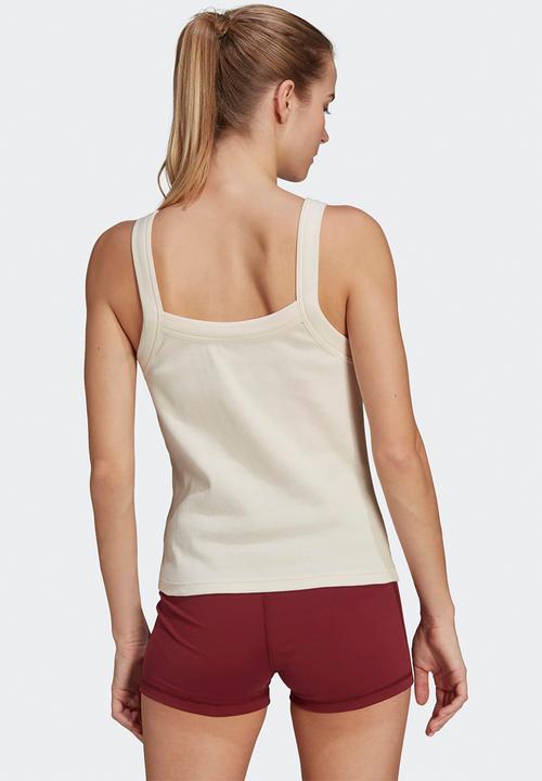 adidas Performance - Yoga tank top - wonder white