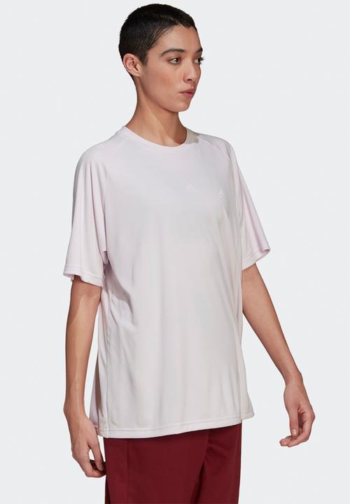 adidas Performance - Yoga boyfriend tee - almost pink