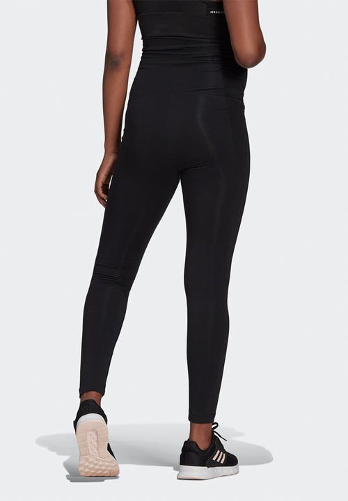 adidas Performance - Maternity perf leggings - black/white