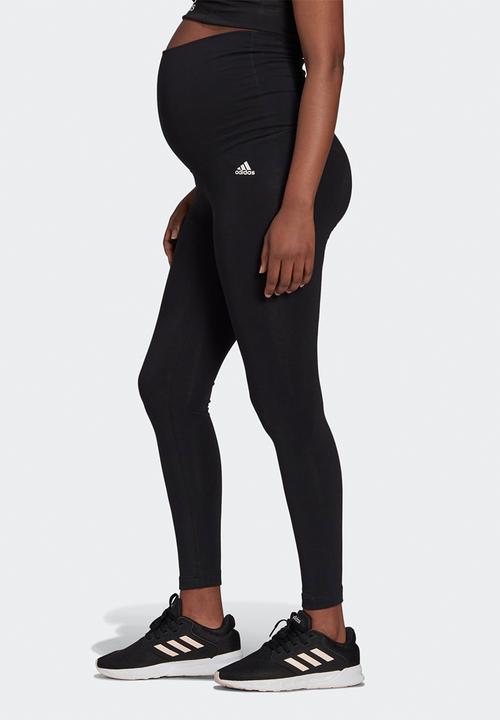 adidas Performance - Maternity perf leggings - black/white