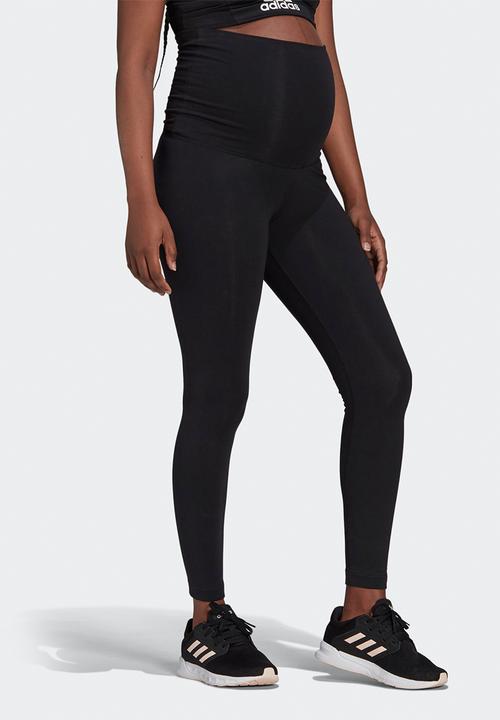 adidas Performance - Maternity perf leggings - black/white