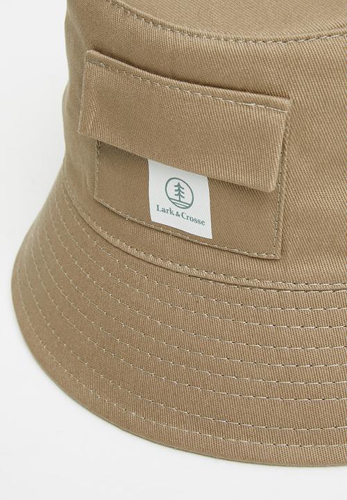 Lark & Crosse - Brian bucket hat - stone
