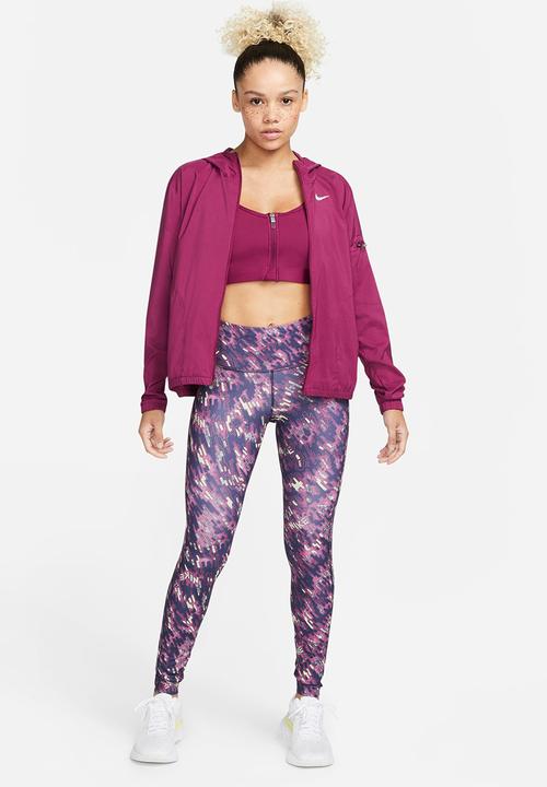 Nike - Nk df fast mr tght nv - pink prime & reflective silver