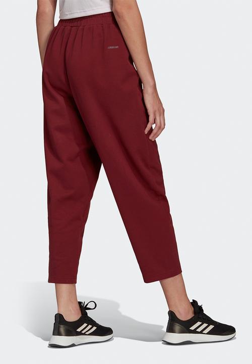 adidas Performance - Yoga 7/8 pants - shadow red