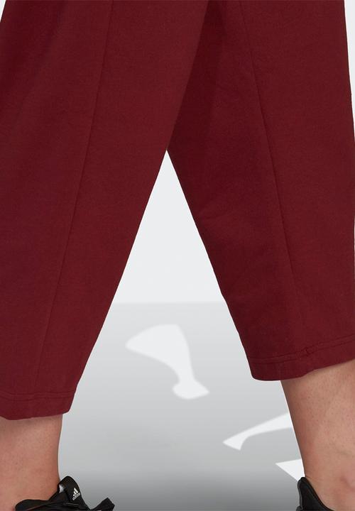 adidas Performance - Yoga 7/8 pants - shadow red