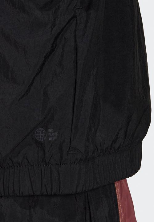 adidas Originals - Weave tracktop - black/shock lime/crimson