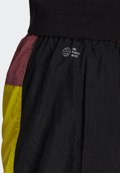adidas Originals - Weave trackpants - black/shock lime/crimson
