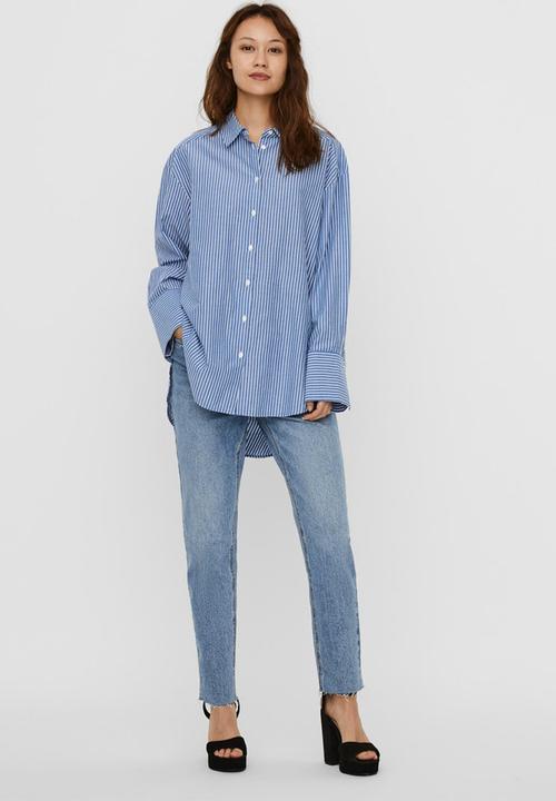 Vero Moda - Stinna long sleeve shirt - regatta