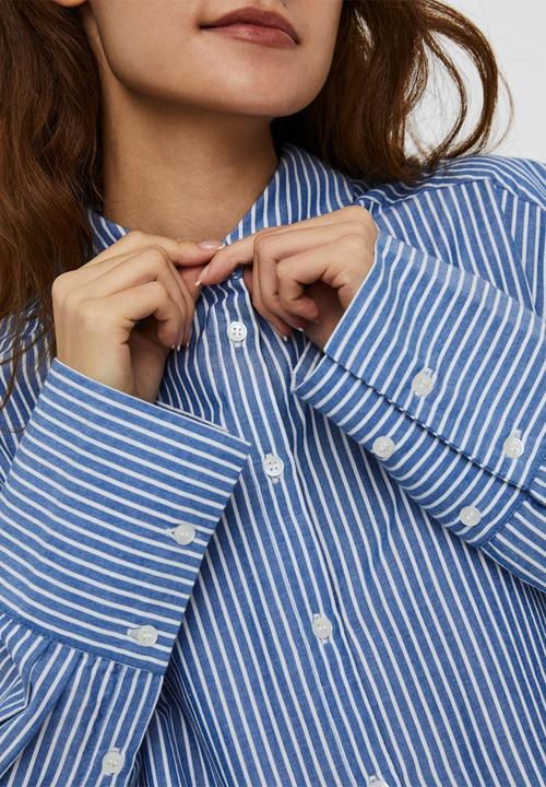 Vero Moda - Stinna long sleeve shirt - regatta