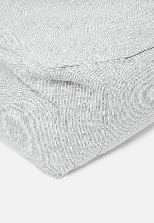 Fine Living - Sun lounger bean bag - light grey