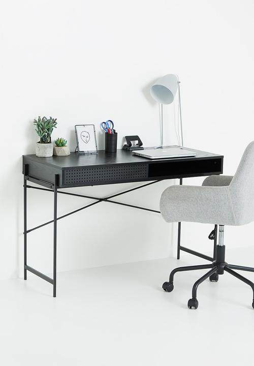 Sixth Floor - Angus desk - black