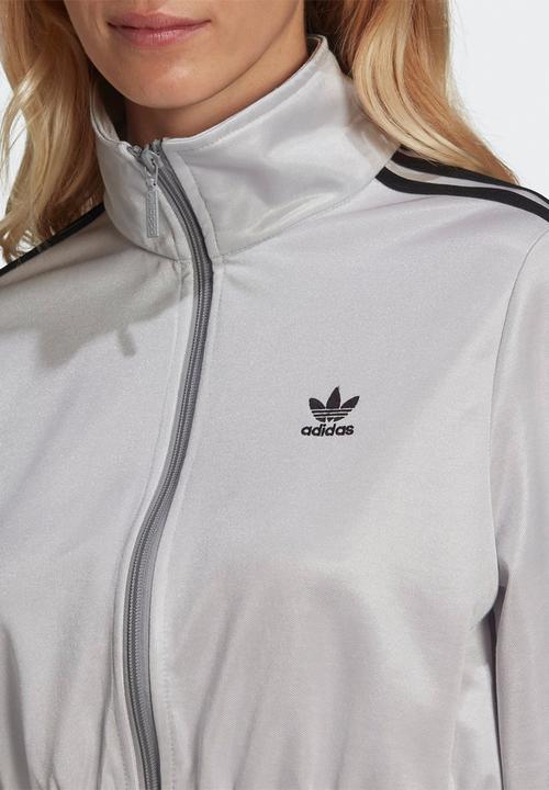 adidas Originals - 3 stripes tricot tracktop - matte silver