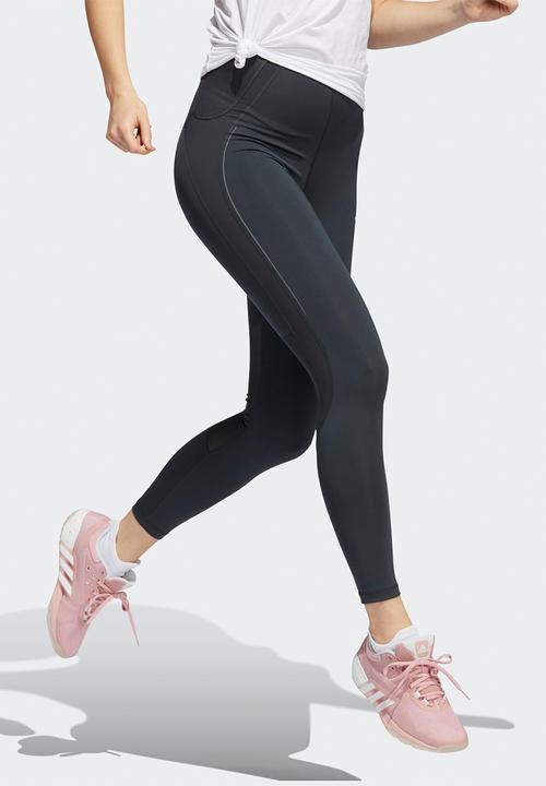adidas Performance - Hit base 7/8 tights - carbon
