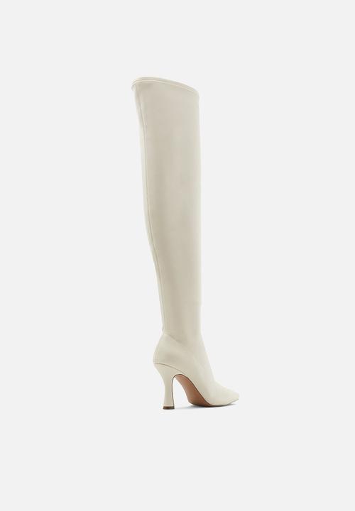 Call It Spring - Eiffel over the knee boot - ice
