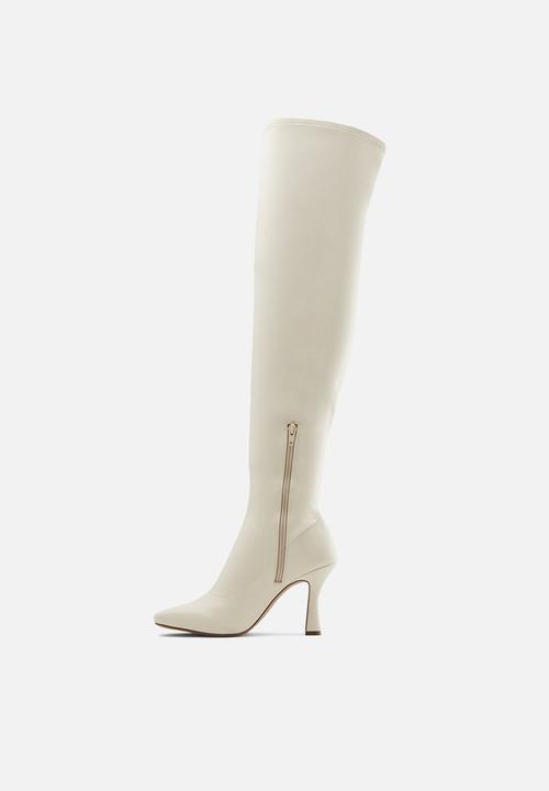 Call It Spring - Eiffel over the knee boot - ice