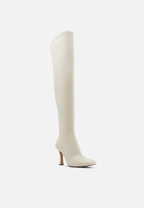 Call It Spring - Eiffel over the knee boot - ice