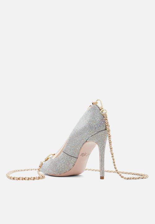 ALDO - Stessy razzle handbag - silver & clear multi