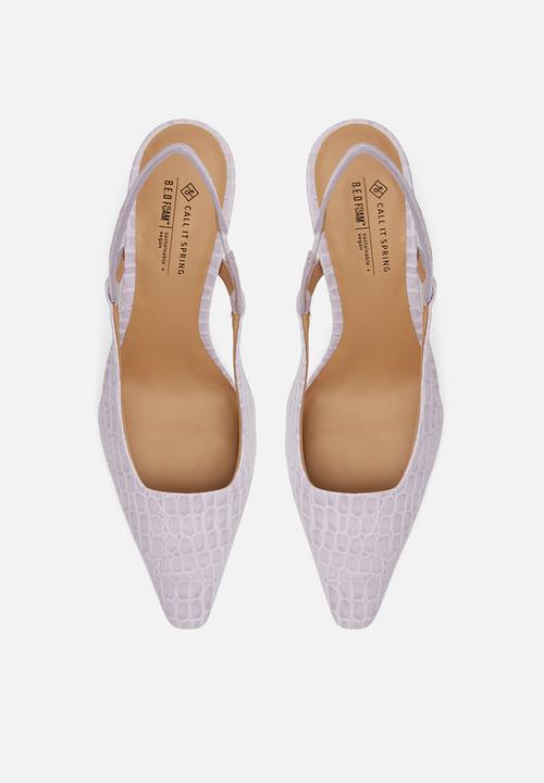 Call It Spring - Talondar heel - light purple