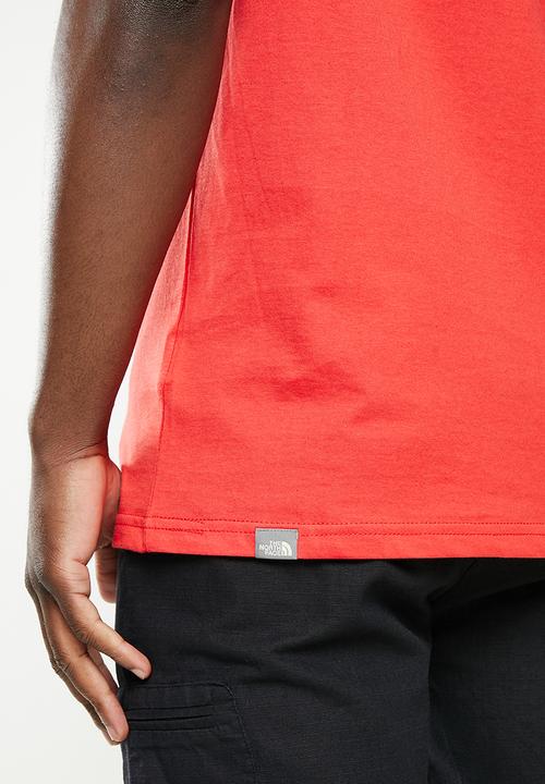 The North Face - M short sleeve easy tee - red