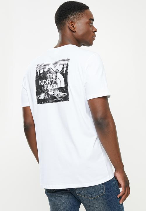 The North Face - M short sleeve redbox celebration tee - white