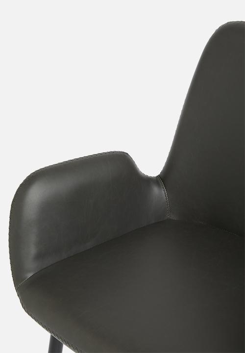 Sixth Floor - Balti dining chair - charcoal