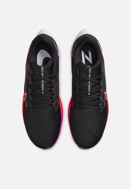 Nike - Nike air zoom pegasus 38 - black/flash crimson-off noir