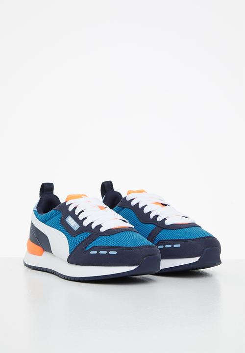 PUMA - Puma r78 jr - mykonos blue-puma white-peacoat