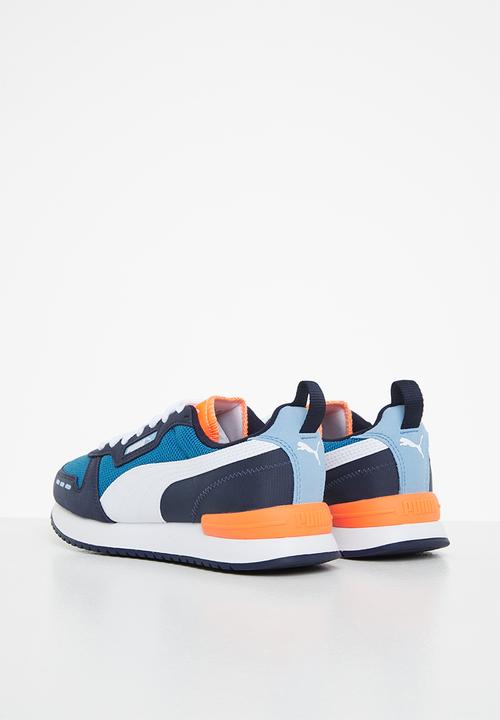 PUMA - Puma r78 jr - mykonos blue-puma white-peacoat